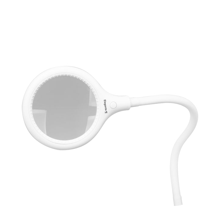 Loeplamp LED 30 SMD 3D met Standaard en Tafelklem Elegante 2014-2R Wit - afbeelding 2
