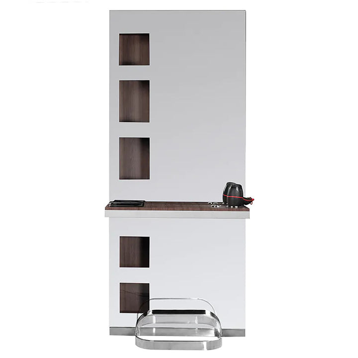 Kaptafel Kapperssalon Gabbiano B058 Wengehout - afbeelding 4