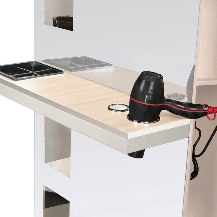 Kaptafel Kapperssalon Gabbiano B058 Parel - afbeelding 6