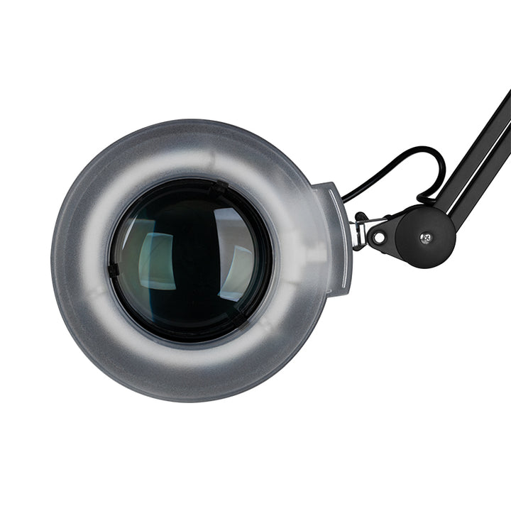 Loeplamp LED 5D op Statief Instelbare Lichtsterkte S5 Zwart - afbeelding 3