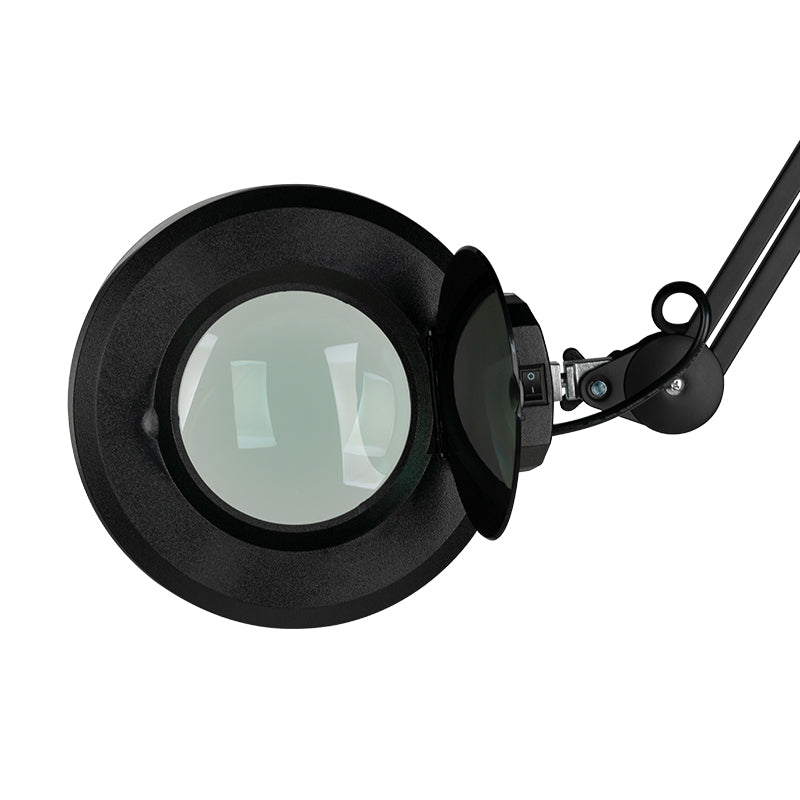 Loeplamp LED 5D op Statief Instelbare Lichtsterkte S5 Zwart - afbeelding 6
