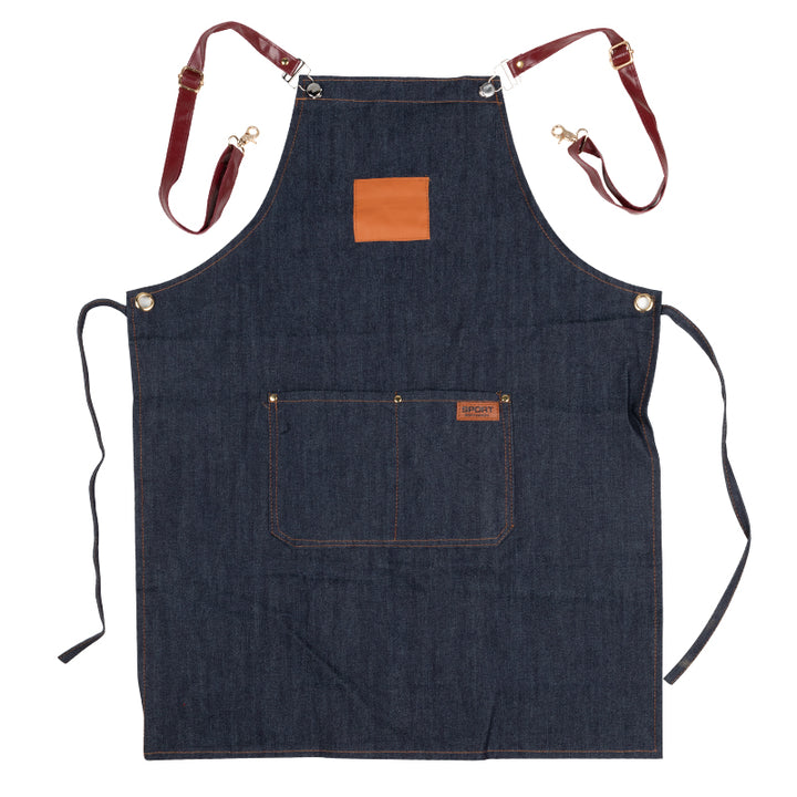Kappersschort Denim BB-16 - afbeelding 4