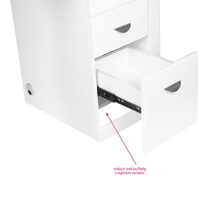 Manicure Tafel 310 Wit Links - afbeelding 10