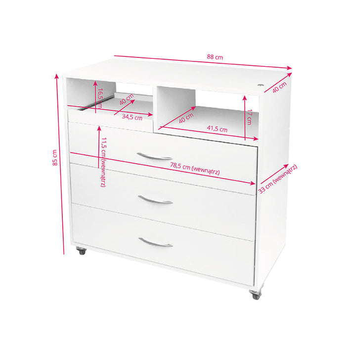 Beauty Trolley Y-200 Wit - afbeelding 6