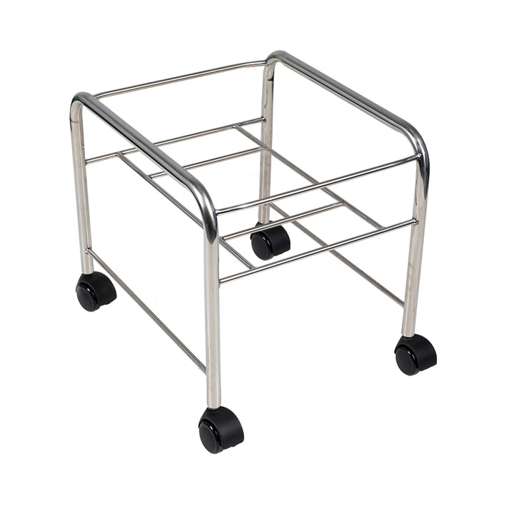 Voetenbad Pedicure Compact op Wielen Chroom - afbeelding 3