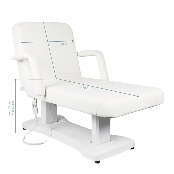 Massagetafel Elektrisch Azzurro 819A Wit - afbeelding 6
