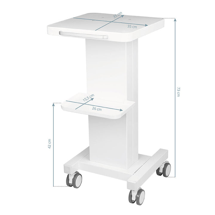 Roltafel 090 Wit - afbeelding 5