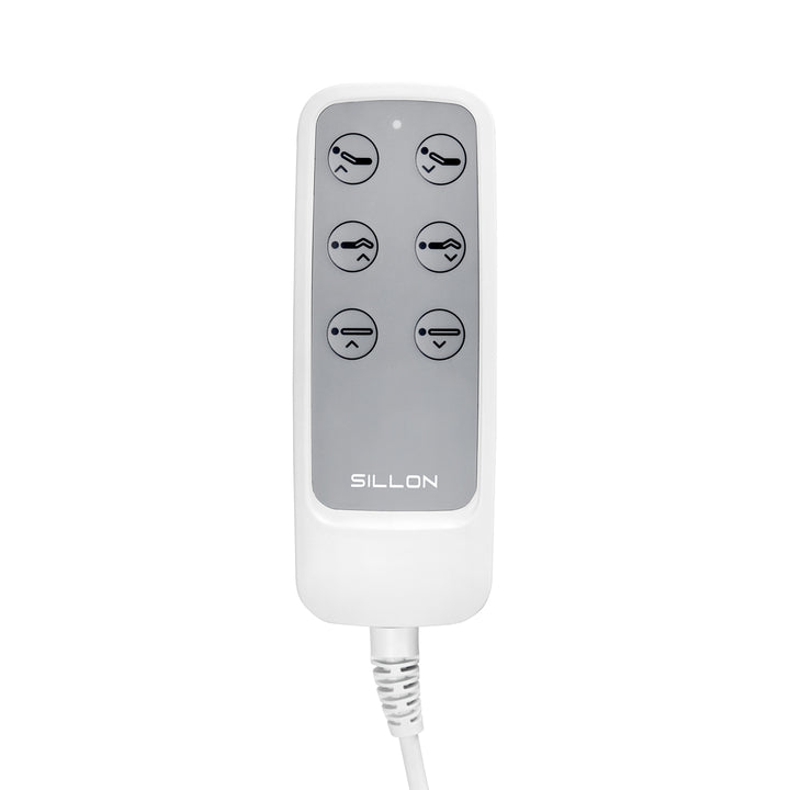 Elektrische Behandelstoel Lux 273B 3 Motoren Wit - afbeelding 13