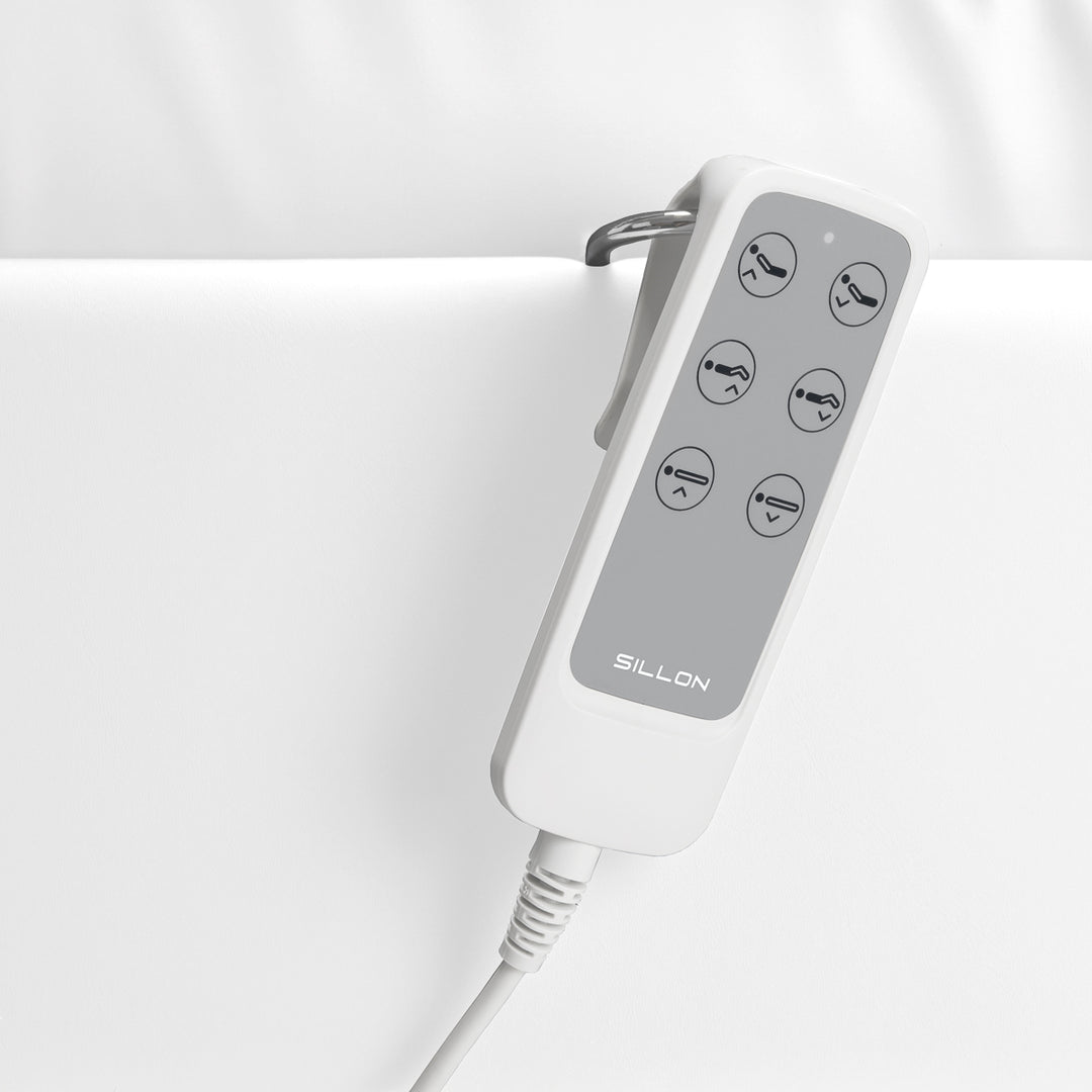 Elektrische Behandelstoel Lux 273B 3 Motoren Wit - afbeelding 14