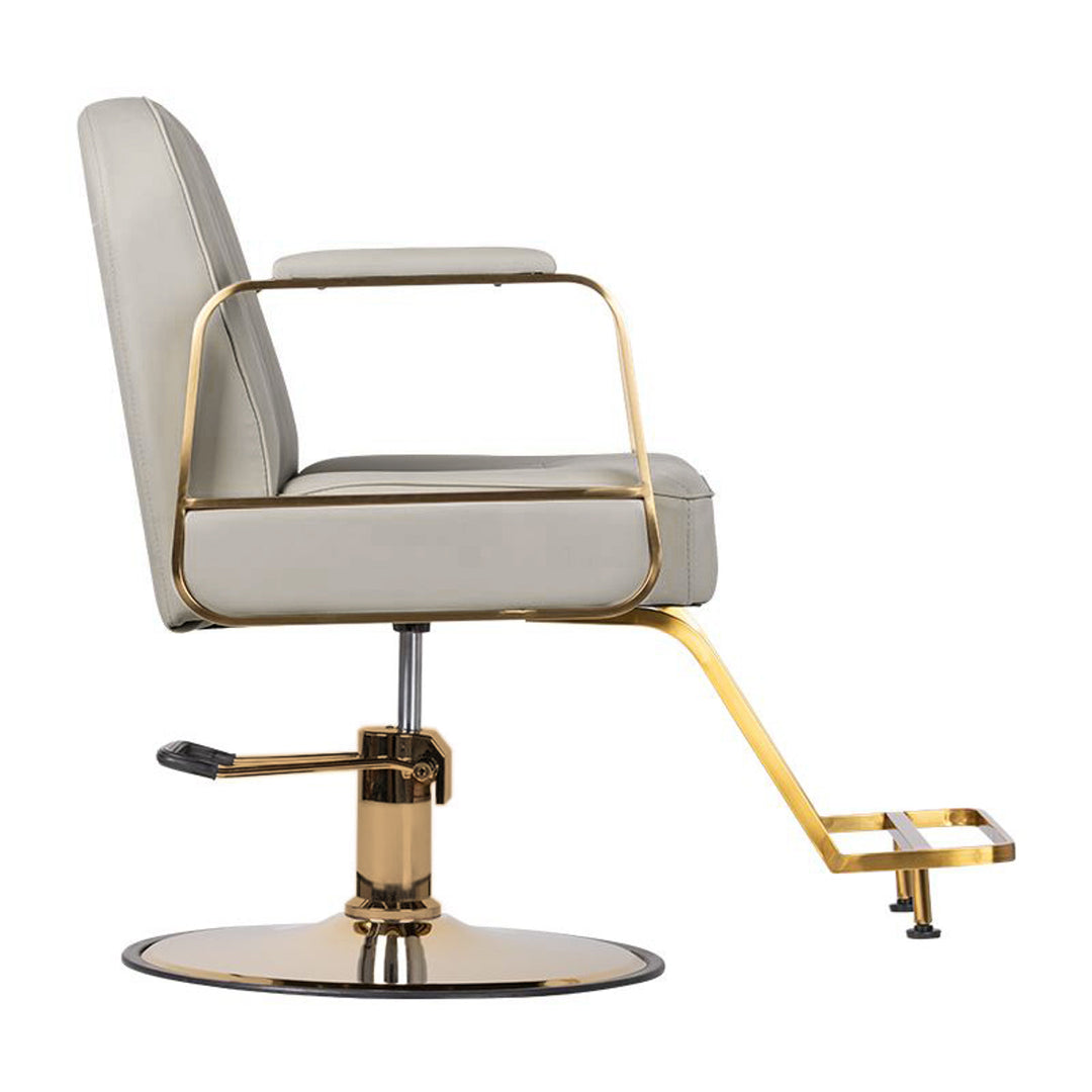 Kappersstoel Gabbiano Acri Goud-Beige - afbeelding 3
