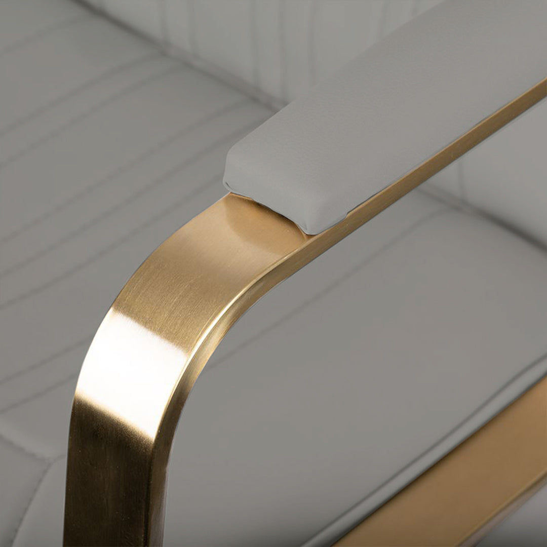 Kappersstoel Gabbiano Acri Goud-Beige - afbeelding 6