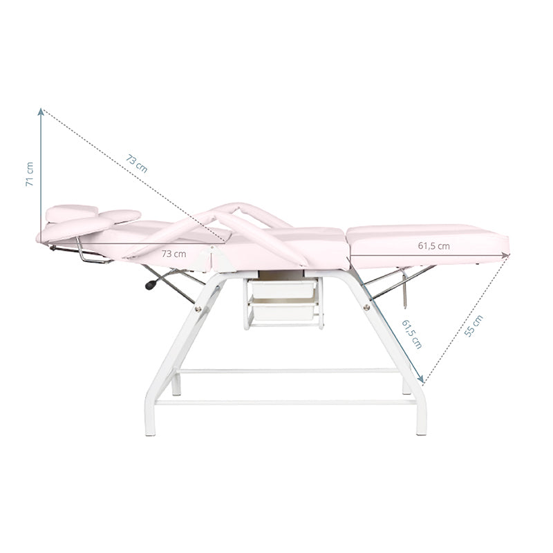 Behandelstoel Ivette Roze - afbeelding 11