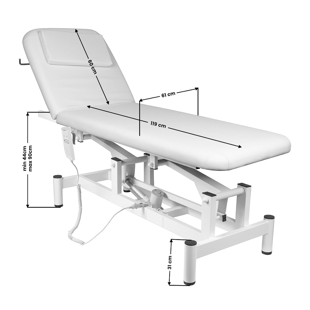 Massagetafel Elektrisch Sillon 079 1 Wit - afbeelding 7