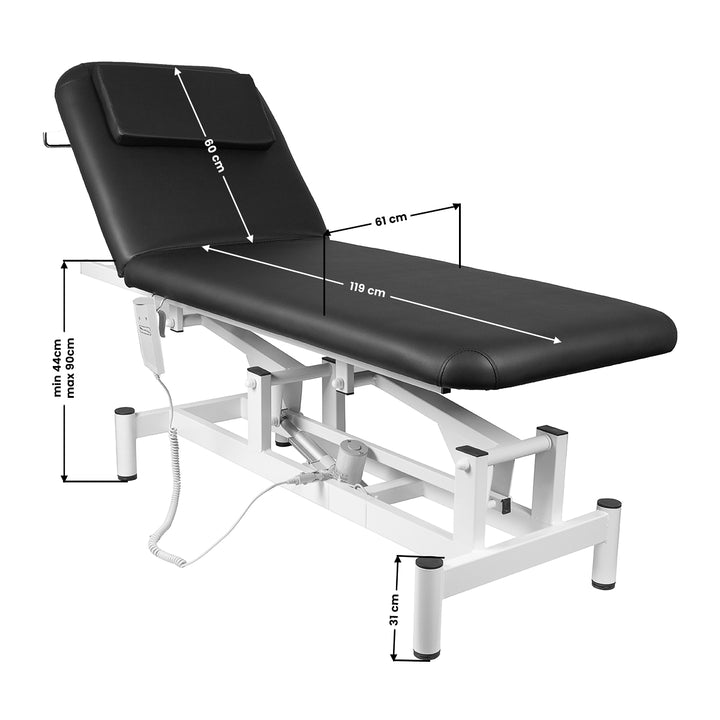 Massagetafel Elektrisch Sillon 079 1 Zwart - afbeelding 9