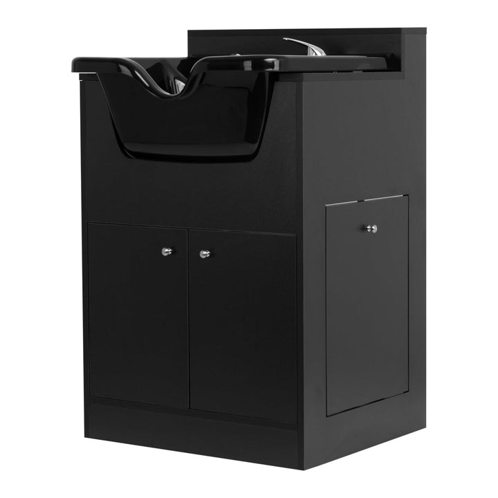 Wasunit Zuil Gabbiano BB06 Zwart - afbeelding 2