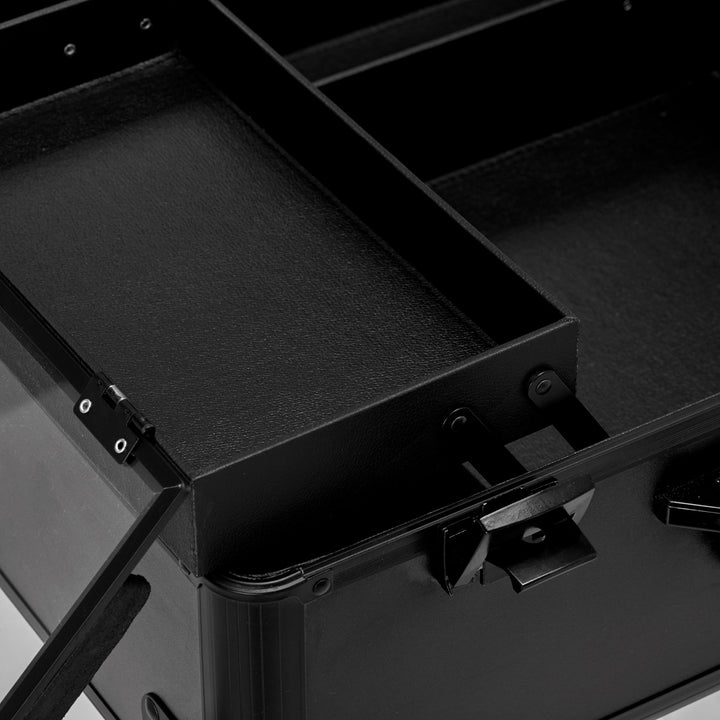 Make-up Koffer Mobiel Station T-27 met Verlichte Spiegel Zwart - afbeelding 6