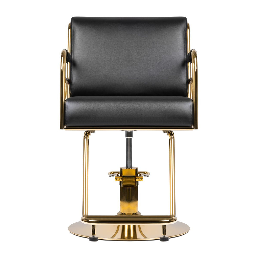 Kappersstoel Gabbiano Prato Goud-Zwart - afbeelding 3