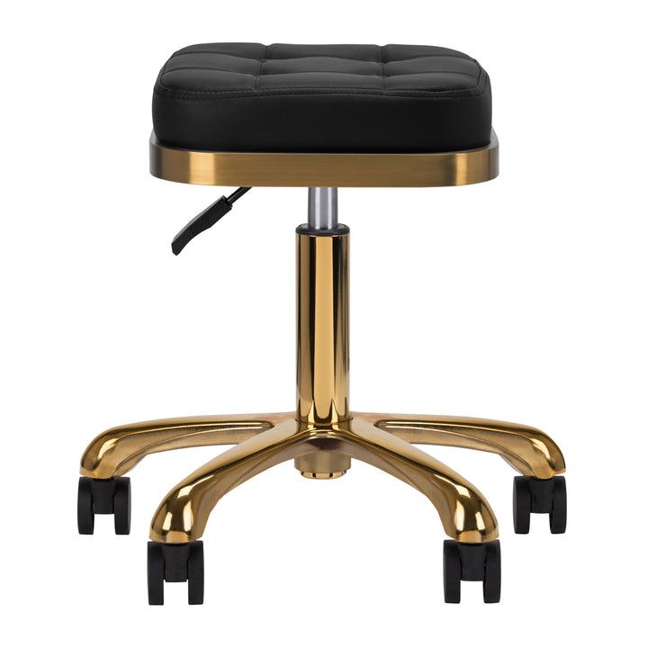 Tabouret Verstelbaar M-1645 Goud-Zwart - afbeelding 2