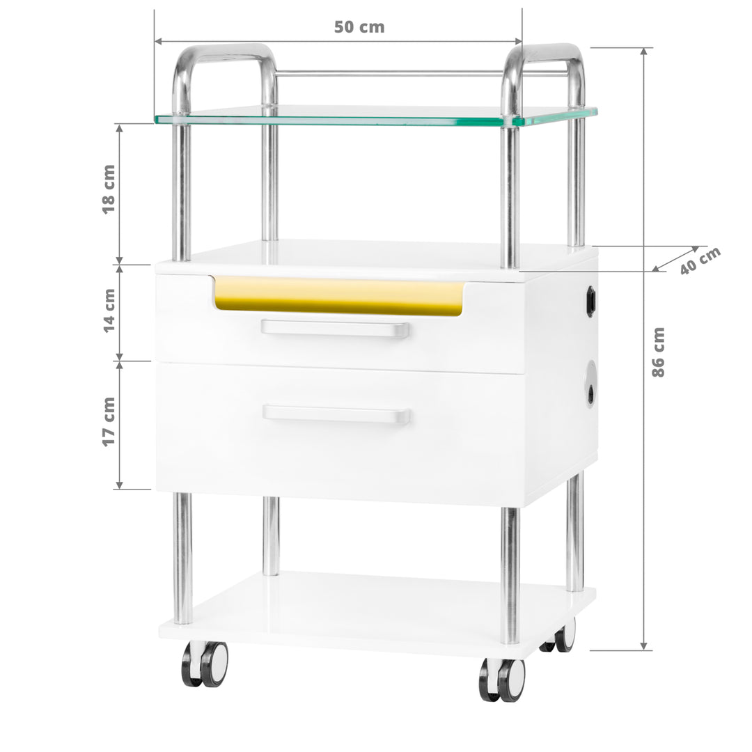 Roltafel 6052T Wit - afbeelding 8