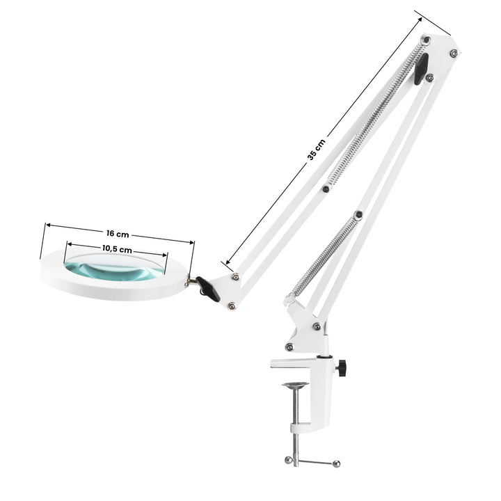 Loeplamp LED SMD 8D met Schroefklem USB Glow 308 Wit - afbeelding 4