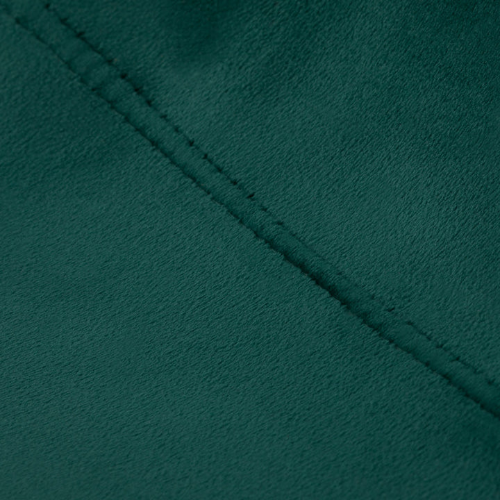 Barkruk met Rugleuning Fluweel Verstelbaar Draaibaar 4Rico QS-B15 Goud-Groen - afbeelding 5