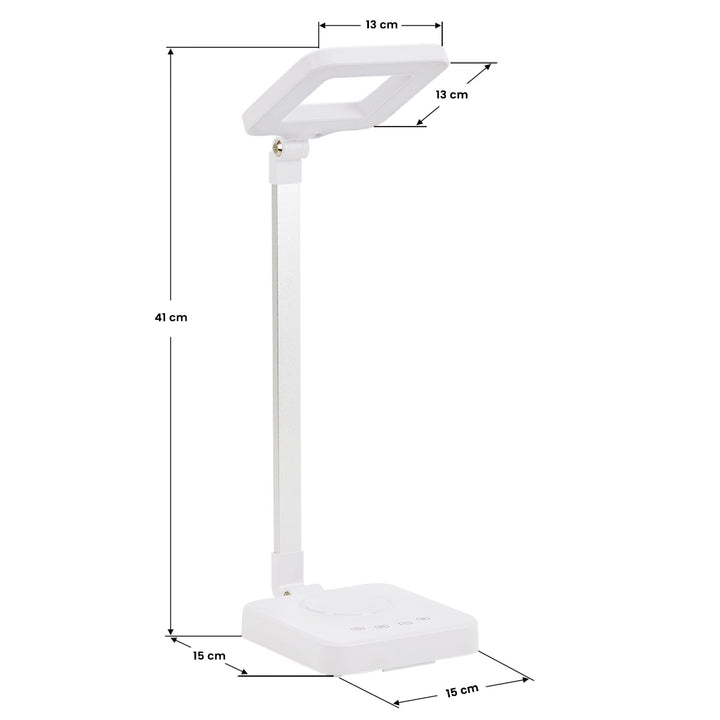 LED Lamp met Instelbare Kleur- en Lichtintensiteit Elegante 804 Wit - afbeelding 11