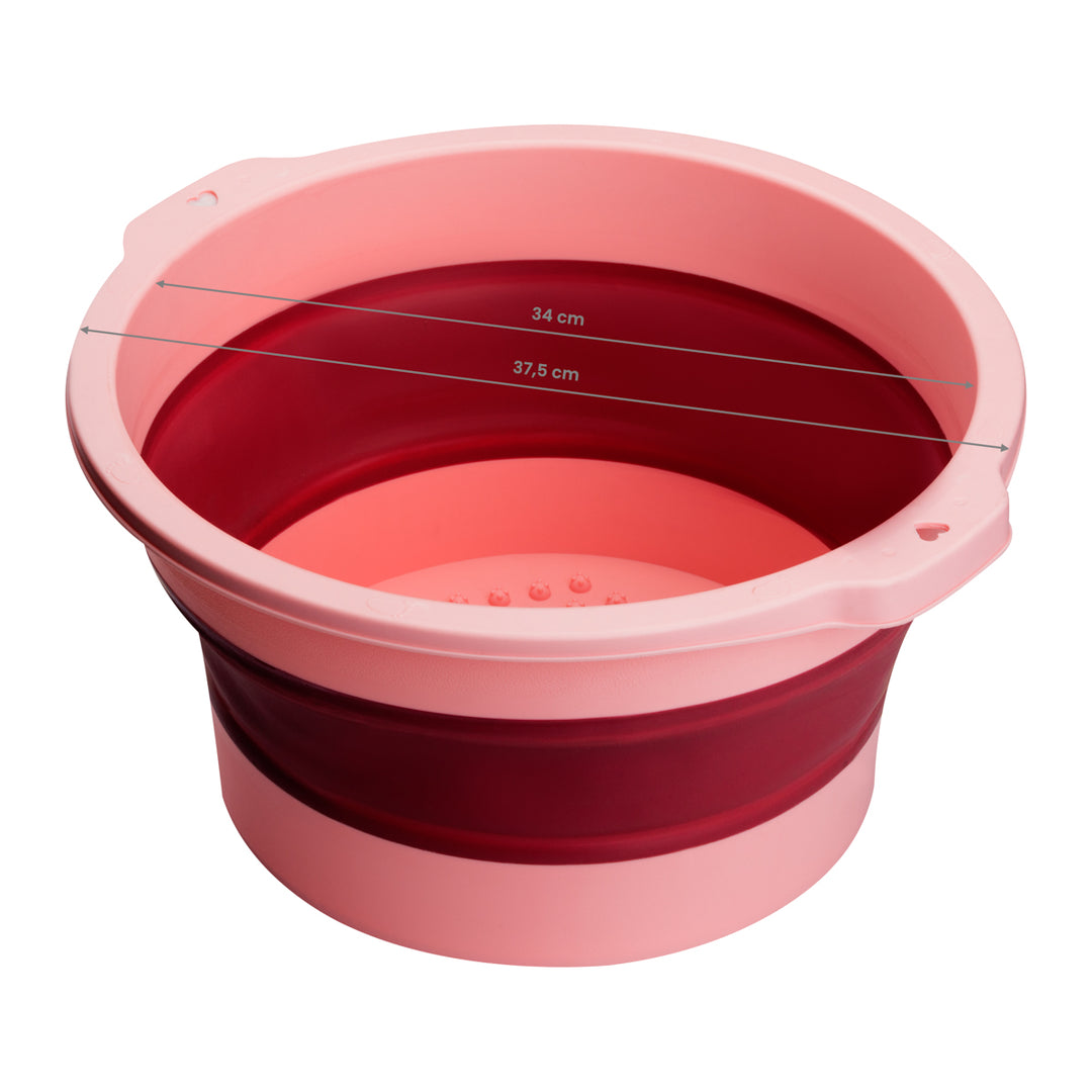 Pedicure Kom Opvouwbaar Roze - afbeelding 6