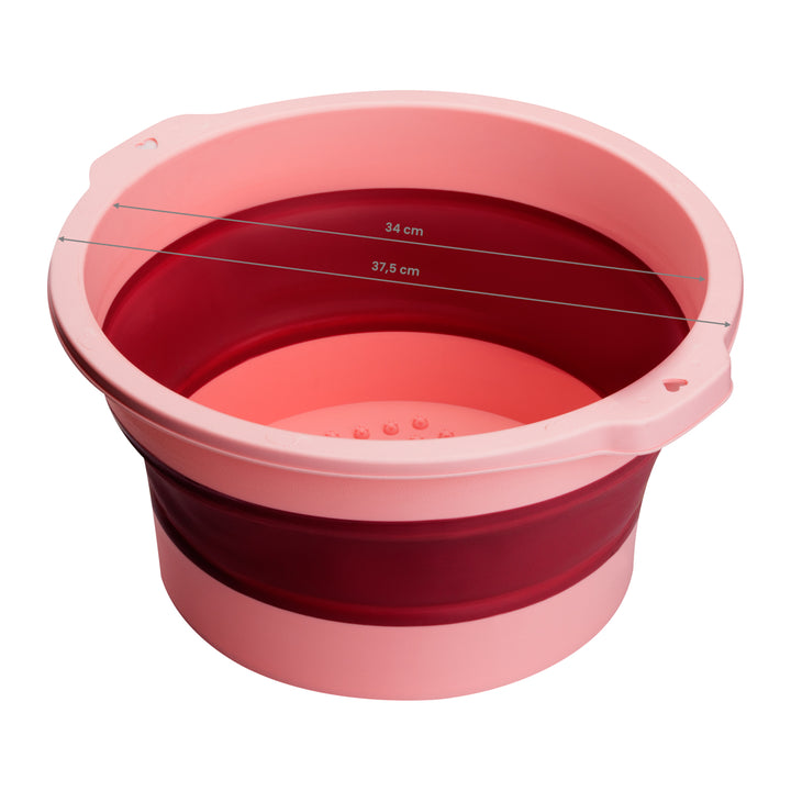 Pedicure Kom Opvouwbaar Roze - afbeelding 6
