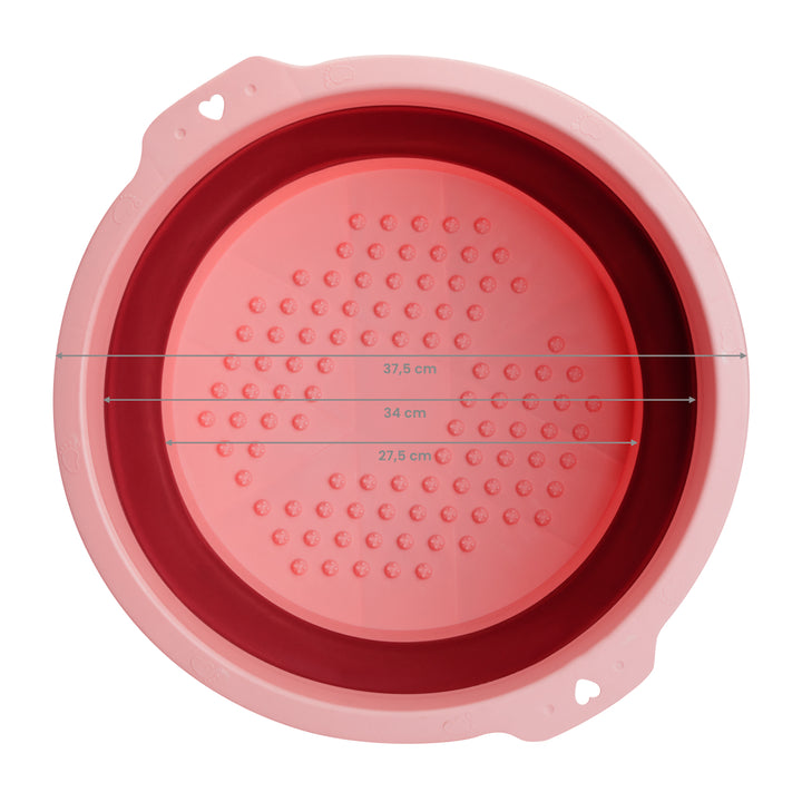 Pedicure Kom Opvouwbaar Roze - afbeelding 8