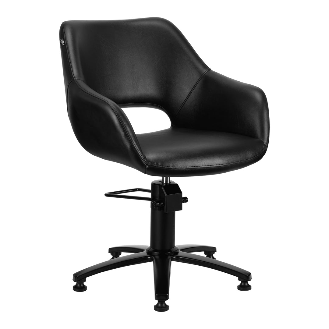 Kappersstoel Gabbiano Lima Zwart