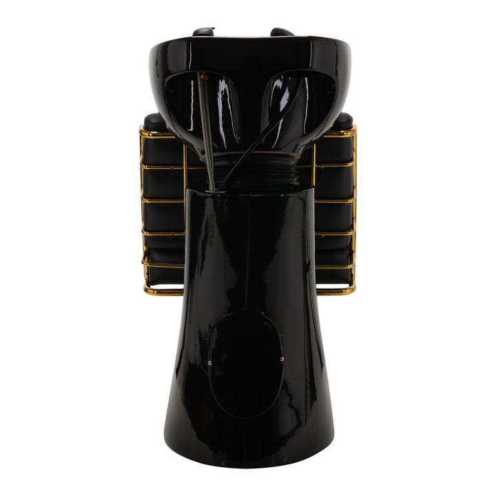 Wasunit Gabbiano Prato Zwart-Goud - afbeelding 4
