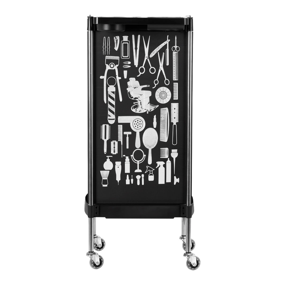 Werkwagen Kapper Gabbiano X11-9 Graph Zwart - afbeelding 4