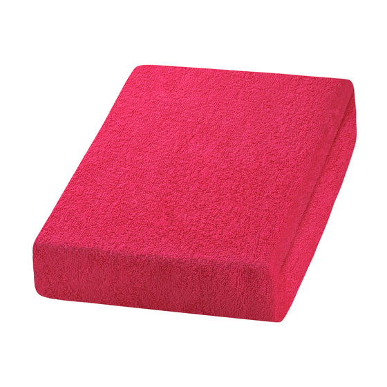 Froteinen hoitotuolin suojapäällinen 190 x 60 cm - fuksia