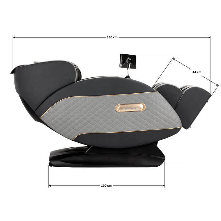 Massagestoel Elektrisch Sakura Standard 801 Grijs - afbeelding 16