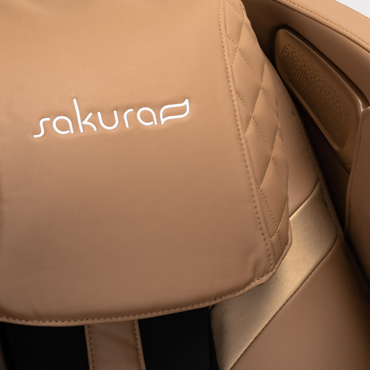 Massagestoel Elektrisch Sakura Standard 801 Bruin - afbeelding 7