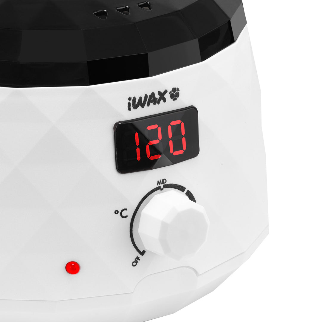 Waxverwarmer Blik iWax Diamond Tech 400ml 100W Wit - afbeelding 5