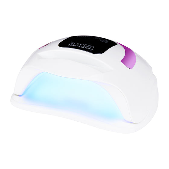 UV-lamppu kynsille Glow S1 168 W - valkoinen ja roosa