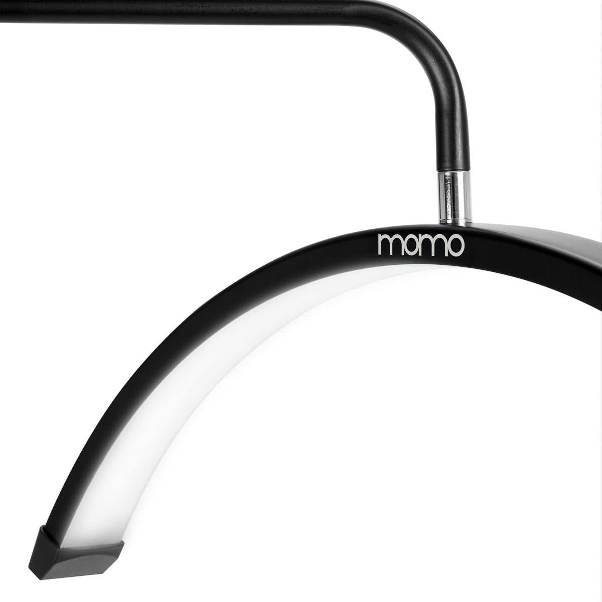 Wimperlamp LED met Statief en Instelbare Kleur- en Lichtintensiteit Momo Moon MX6 Zwart