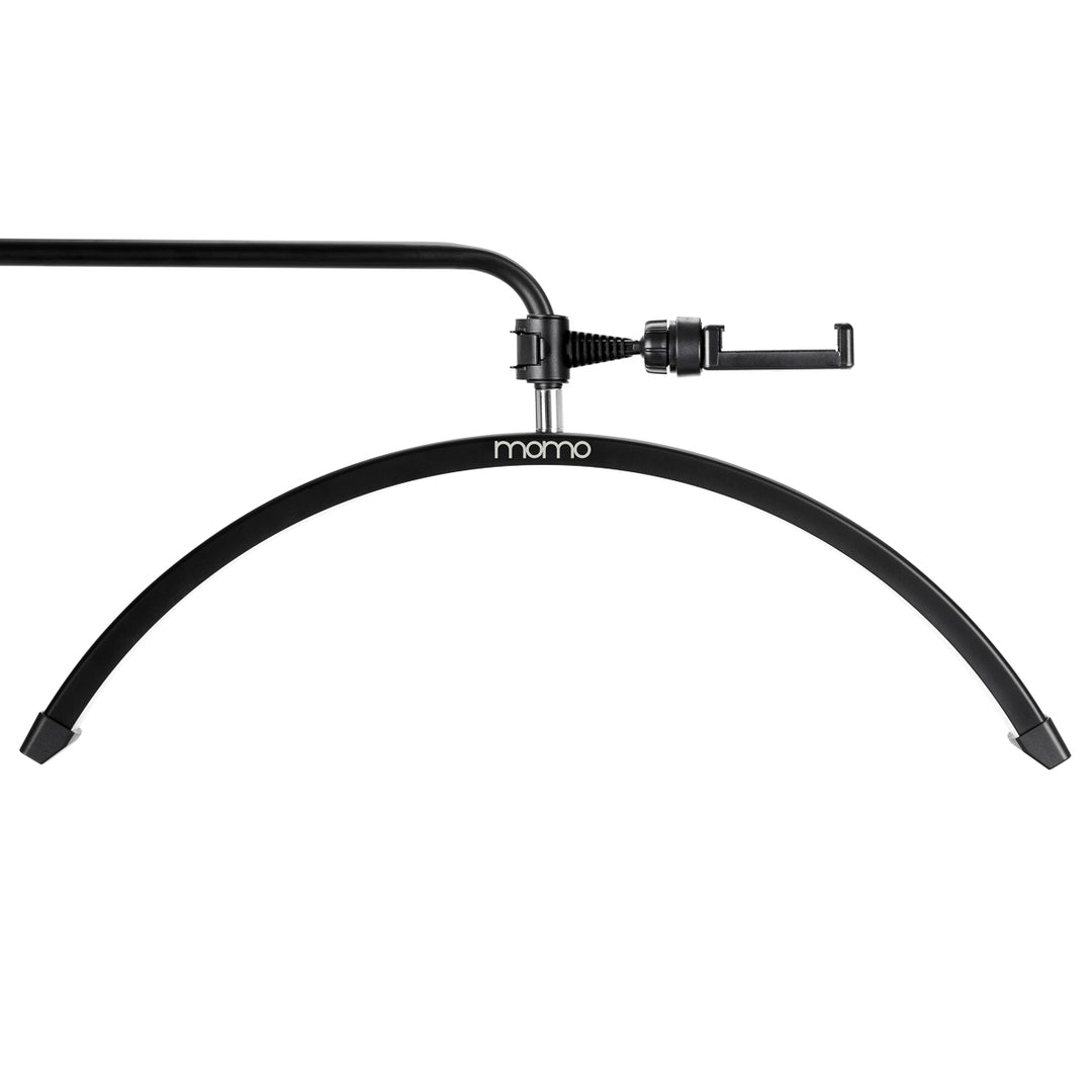 Wimperlamp LED met Statief en Instelbare Kleur- en Lichtintensiteit Momo Moon MX6 Zwart - afbeelding 2