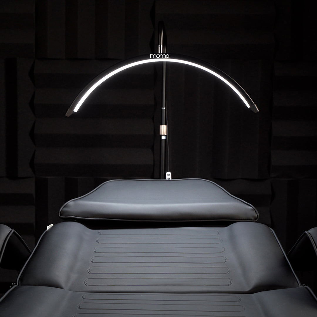 Wimperlamp LED met Statief en Instelbare Kleur- en Lichtintensiteit Momo Moon MX6 Zwart - afbeelding 14