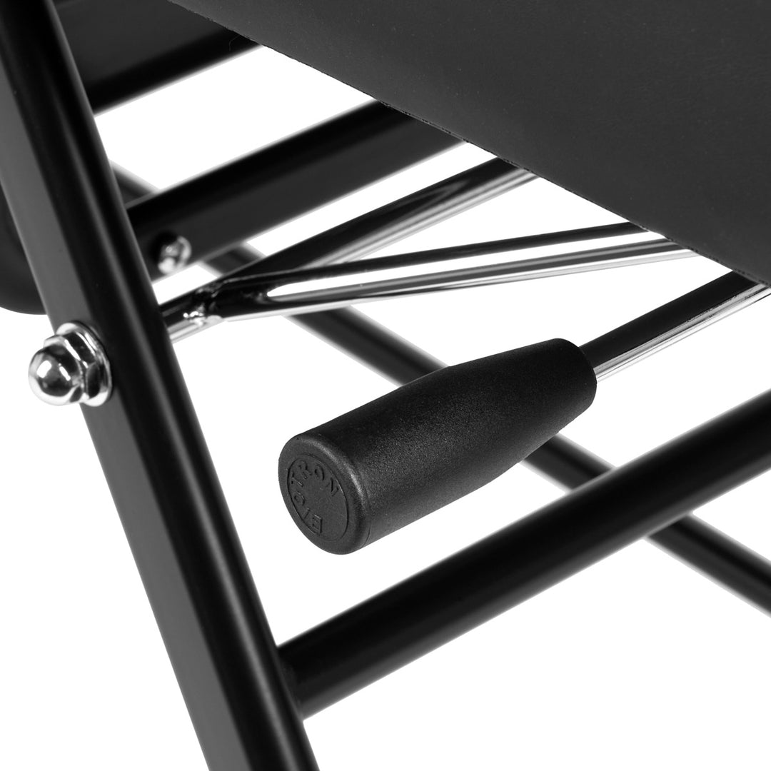 Behandelstoel 557A met Trays Zwart - afbeelding 11