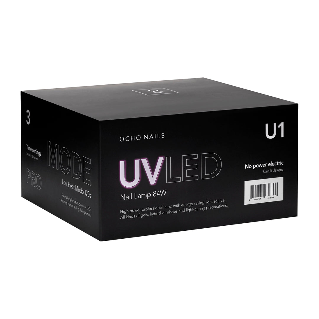 UV Lamp Nagels LED Ocho Nails 8 84W Wit - afbeelding 9