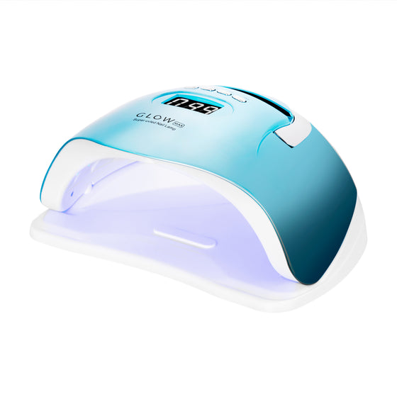 UV-lamppu kynsille Glow F2 220 W - turkoosi