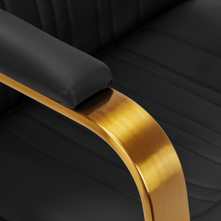 Kappersstoel Gabbiano Acri Goud-Zwart - afbeelding 5