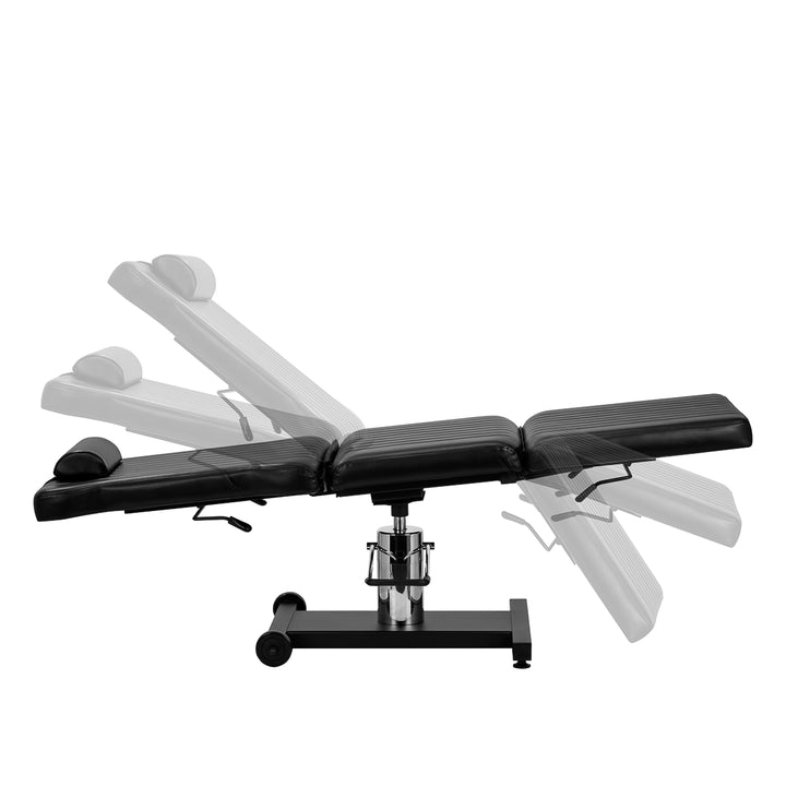 Tattoostoel Hydraulisch Pro Ink 612 Zwart - afbeelding 6