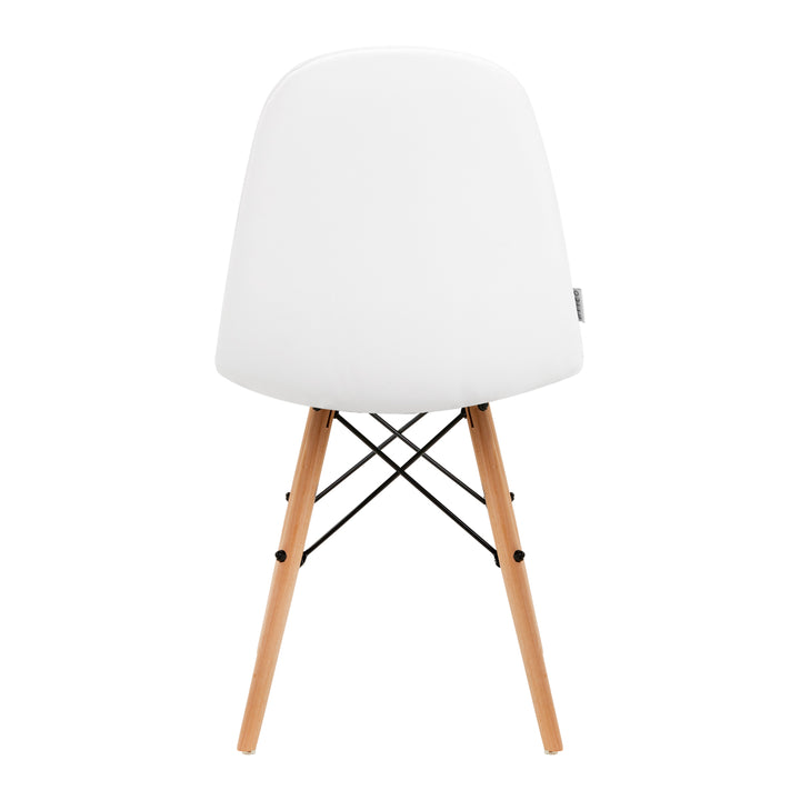 Salonstoel Hout 4Rico QS-185 Wit - afbeelding 4