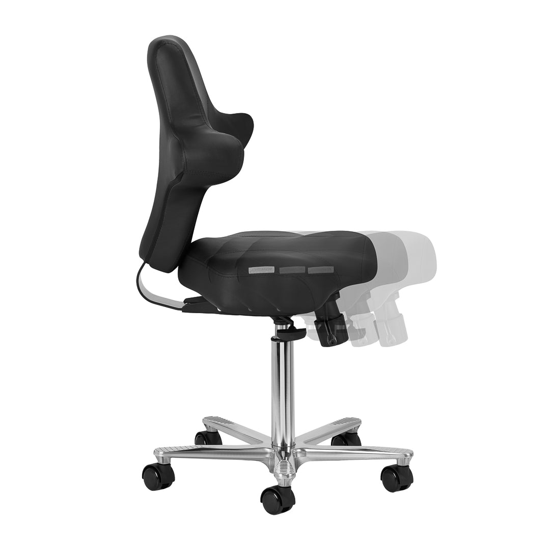 Tabouret Verstelbaar Azzurro Special 152 Zwart - afbeelding 5