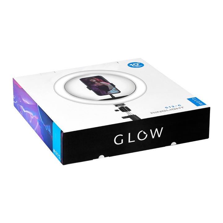Ringlamp met Statief Glow 10" 10W Zwart - afbeelding 13