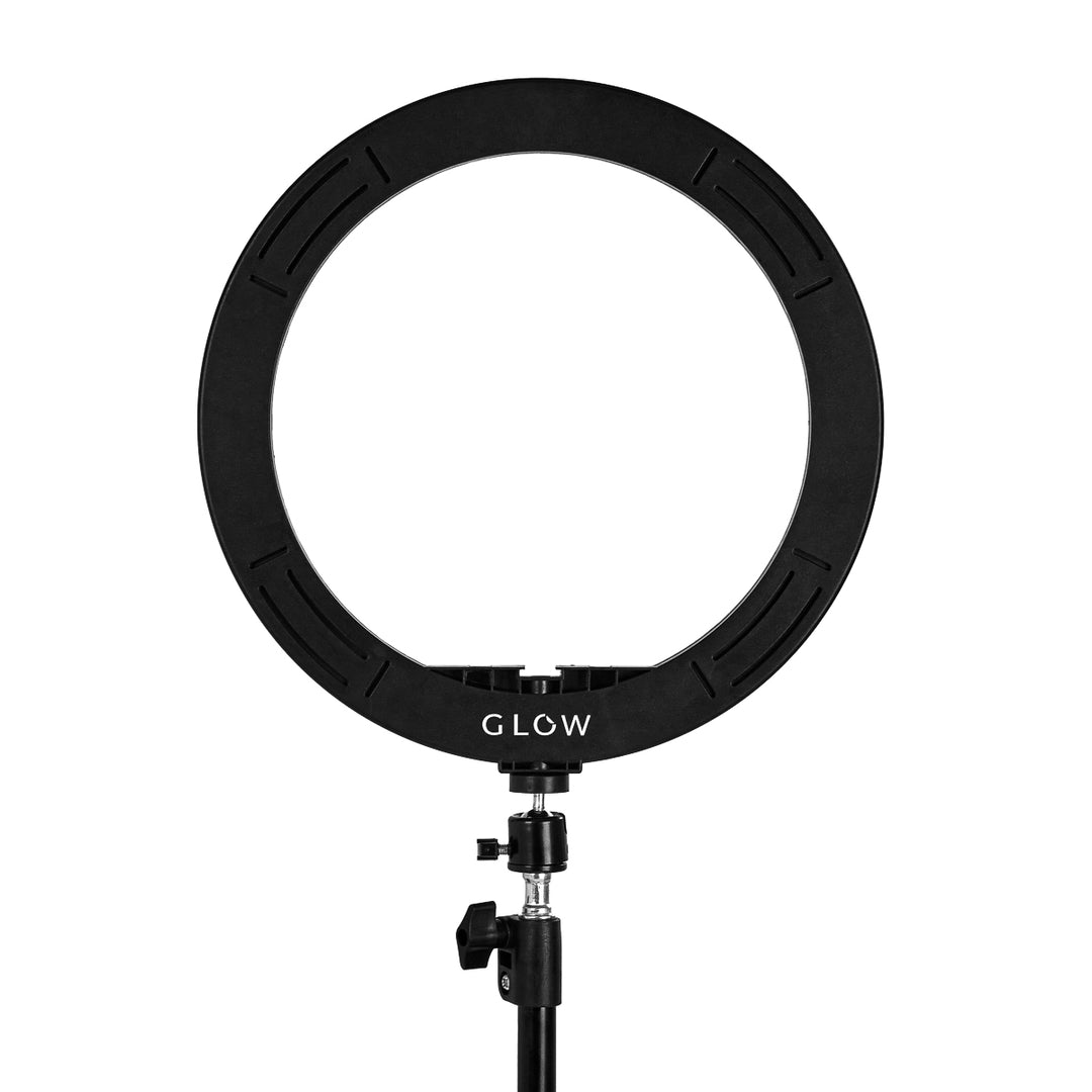 Ringlamp met Statief Glow 13" 10W Zwart - afbeelding 3