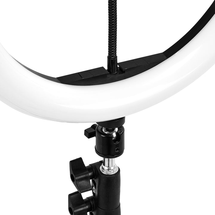 Ringlamp met Statief Glow 13" 10W Zwart - afbeelding 12